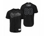 Baltimore Orioles Mychal Givens Tony Black 2019 Players' Weekend Authentic Jersey