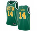 Boston Celtics #14 Bob Cousy Green Swingman Jersey - Earned Edition