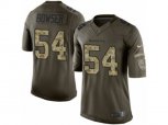 Baltimore Ravens #54 Tyus Bowser Limited Green Salute to Service NFL Jersey