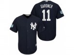 New York Yankees #11 Brett Gardner 2017 Spring Training Cool Base Stitched MLB Jersey
