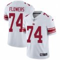 New York Giants #74 Ereck Flowers White Vapor Untouchable Limited Player NFL Jersey