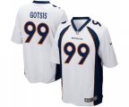 Denver Broncos #99 Adam Gotsis Game White Football Jersey