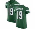 New York Jets #19 Keyshawn Johnson Elite Green Team Color Football Jersey