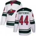 Minnesota Wild #44 Matt Bartkowski Authentic White Away NHL Jersey