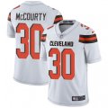 Cleveland Browns #30 Jason McCourty White Vapor Untouchable Limited Player NFL Jersey