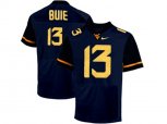 West Virginia Mountaineers Andrew Buie #13 College Football Elited Jersey - Blue