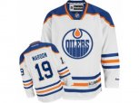 Edmonton Oilers #19 Patrick Maroon Authentic White Away NHL Jersey