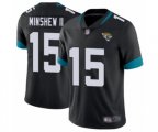 Jacksonville Jaguars #15 Gardner Minshew II Black Team Color Vapor Untouchable Limited Player Football Jersey