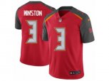 Tampa Bay Buccaneers #3 Jameis Winston Vapor Untouchable Limited Red Team Color NFL Jersey