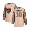 Florida Panthers #10 Brett Connolly Authentic Camo Veterans Day Practice Hockey Jersey