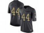 San Francisco 49ers #44 Kyle Juszczyk Limited Black 2016 Salute to Service NFL Jersey