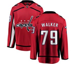 Washington Capitals #79 Nathan Walker Fanatics Branded Red Home Breakaway NHL Jersey