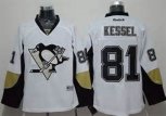 Pittsburgh Penguins #81 Phil Kessel White Away Stitched NHL jerseys