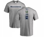 Seattle Seahawks 12th Fan Ash Backer T-Shirt