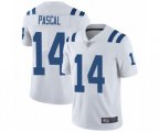Indianapolis Colts #14 Zach Pascal White Vapor Untouchable Limited Player Football Jersey