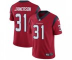 Houston Texans #31 Natrell Jamerson Red Alternate Vapor Untouchable Limited Player Football Jersey