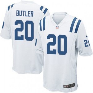 Indianapolis Colts #20 Darius Butler Game White NFL Jersey