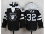 Oakland Raiders #32 Jack Tatum Black Player Pullover Hoodie