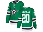 Dallas Stars #20 Dino Ciccarelli Green Home Authentic Stitched NHL Jersey