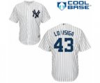 New York Yankees Jonathan Loaisiga Replica White Home Baseball Player Jersey