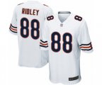 Chicago Bears #88 Riley Ridley Game White Football Jersey