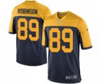Green Bay Packers #89 Dave Robinson Game Navy Blue Alternate Football Jersey