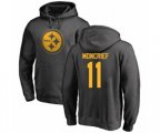 Pittsburgh Steelers #11 Donte Moncrief Ash One Color Pullover Hoodie