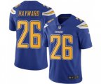 Los Angeles Chargers #26 Casey Hayward Limited Electric Blue Rush Vapor Untouchable Football Jersey