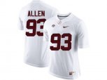 2016 Alabama Crimson Tide Jonathan Allen #93 College Football Limited Jersey -White