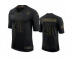 Houston Texans #41 Zach Cunningham Black 2020 Salute to Service Limited Jersey