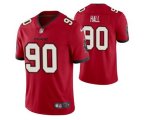Tampa Bay Buccaneers #90 Logan Hall Red Vapor Untouchable Limited Stitched Jersey