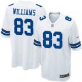 Dallas Cowboys #83 Terrance Williams Game White NFL Jersey