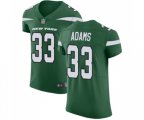New York Jets #33 Jamal Adams Elite Green Team Color Football Jersey