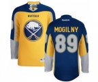 Reebok Buffalo Sabres #89 Alexander Mogilny Authentic Gold New Third NHL Jersey