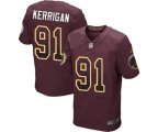 Washington Redskins #91 Ryan Kerrigan Elite Burgundy Red Alternate Drift Fashion Football Jersey