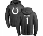 Indianapolis Colts #1 Pat McAfee Ash One Color Pullover Hoodie