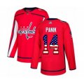 Washington Capitals #14 Richard Panik Authentic Red USA Flag Fashion Hockey Jersey