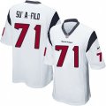 Houston Texans #71 Xavier Su'a-Filo Game White NFL Jersey