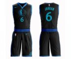 Dallas Mavericks #6 DeAndre Jordan Swingman Black Basketball Suit Jersey - City Edition