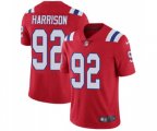 New England Patriots #92 James Harrison Red Alternate Vapor Untouchable Limited Player Football Jersey