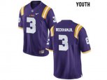 2016 Youth LSU Tigers Odell Beckham Jr. #3 College Football Limited Jersey - Purple