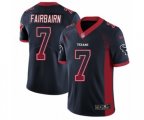 Houston Texans #7 Ka'imi Fairbairn Limited Navy Blue Rush Drift Fashion NFL Jersey