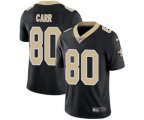 New Orleans Saints #80 Austin Carr Black Team Color Vapor Untouchable Limited Player Football Jersey