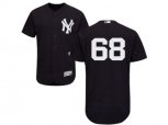 New York Yankees #68 Dellin Betances Navy Flexbase Authentic Collection MLB Jersey