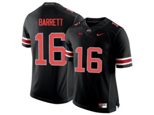 2016 Ohio State Buckeyes J.T. Barrett #16 College Football Limited Jersey - Blackout