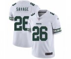 Green Bay Packers #26 Darnell Savage Jr. Limited White Team Logo Fashion Limited Football Jersey