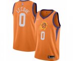 Phoenix Suns #0 Jalen Lecque Swingman Orange Finished Basketball Jersey - Statement Edition