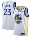 Golden State Warriors #23 Draymond Green 2022 White 75th Anniversary Stitched Jersey