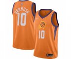 Phoenix Suns #10 Leandro Barbosa Swingman Orange Finished Basketball Jersey - Statement Edition