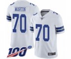 Dallas Cowboys #70 Zack Martin White Vapor Untouchable Limited Player 100th Season Football Jersey